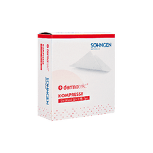 DERMOTEKT® Compresă 10x10 cm, 2 buc. Unitate de ambalare: 25 buc.