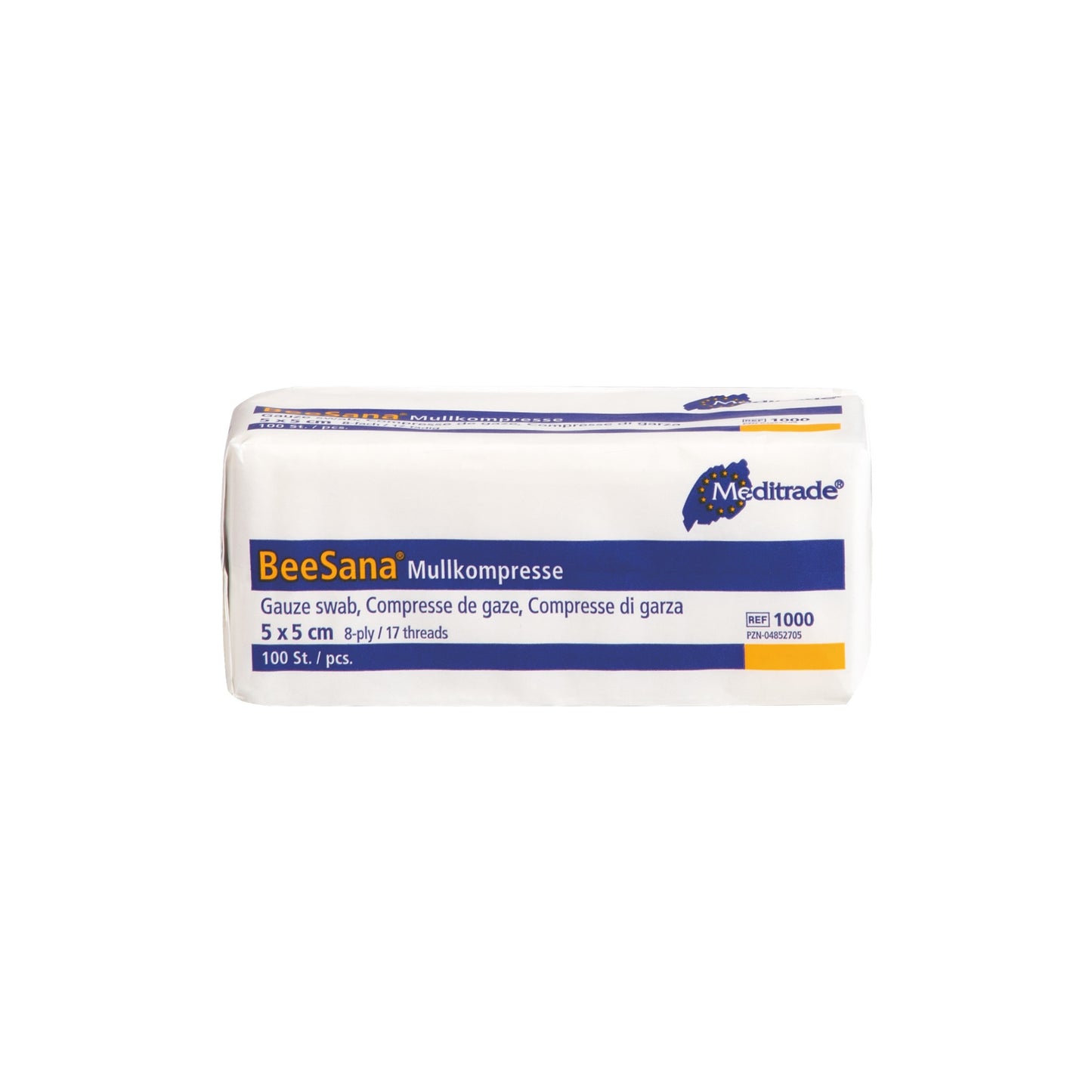 Mullkompresse 5 x 5 cm 100 Stück