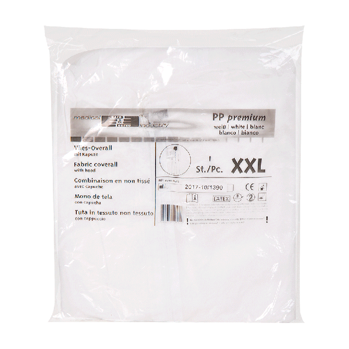 Einmal-Schutzoverall XXL
