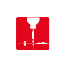 Piktogramm einzeln 33 x 33mm Infusion