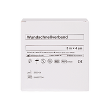 Bandaj rapid din plasture, 5 m x 4 cm