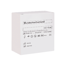 Bandaj rapid din plasture, 5 m x 4 cm