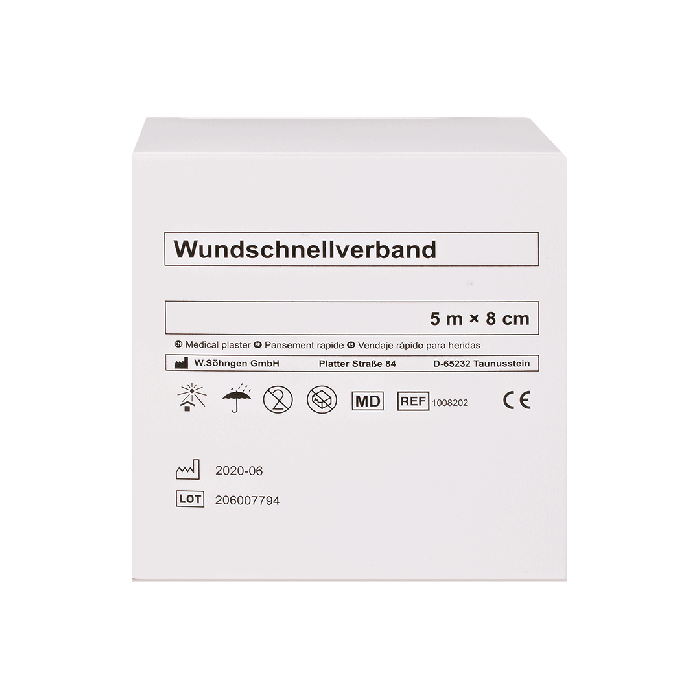 Pflaster-Schnellverband 5 m x 8 cm