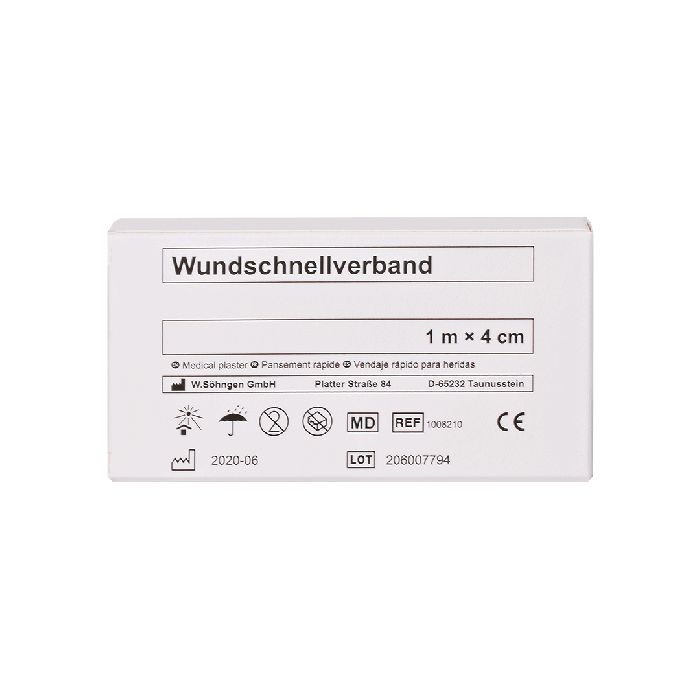Pflaster-Schnellverband 1 m x 4 cm