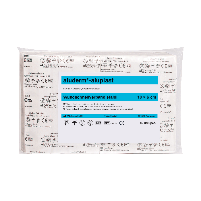 aluderm®-aluplast stabil 5 m x 6 cm - in Abschnitten