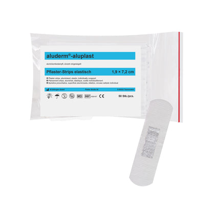 aluderm®-aluplast elastisch Strips 1,9 x 7,2 cm 50 Stück