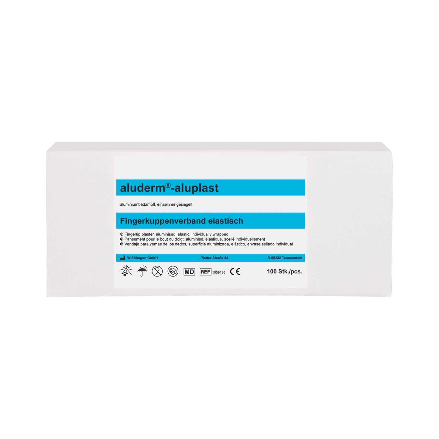 aluderm®-aluplast elastisch Fingerkuppenverband 100 Stück