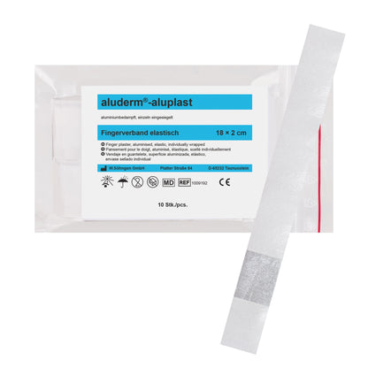 aluderm®-aluplast elastisch Fingerverband 18 x 2 cm 10 Stück