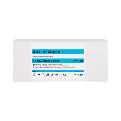 aluderm®-aluplast elastisch Fingerverband 18 x 2 cm 100 Stück