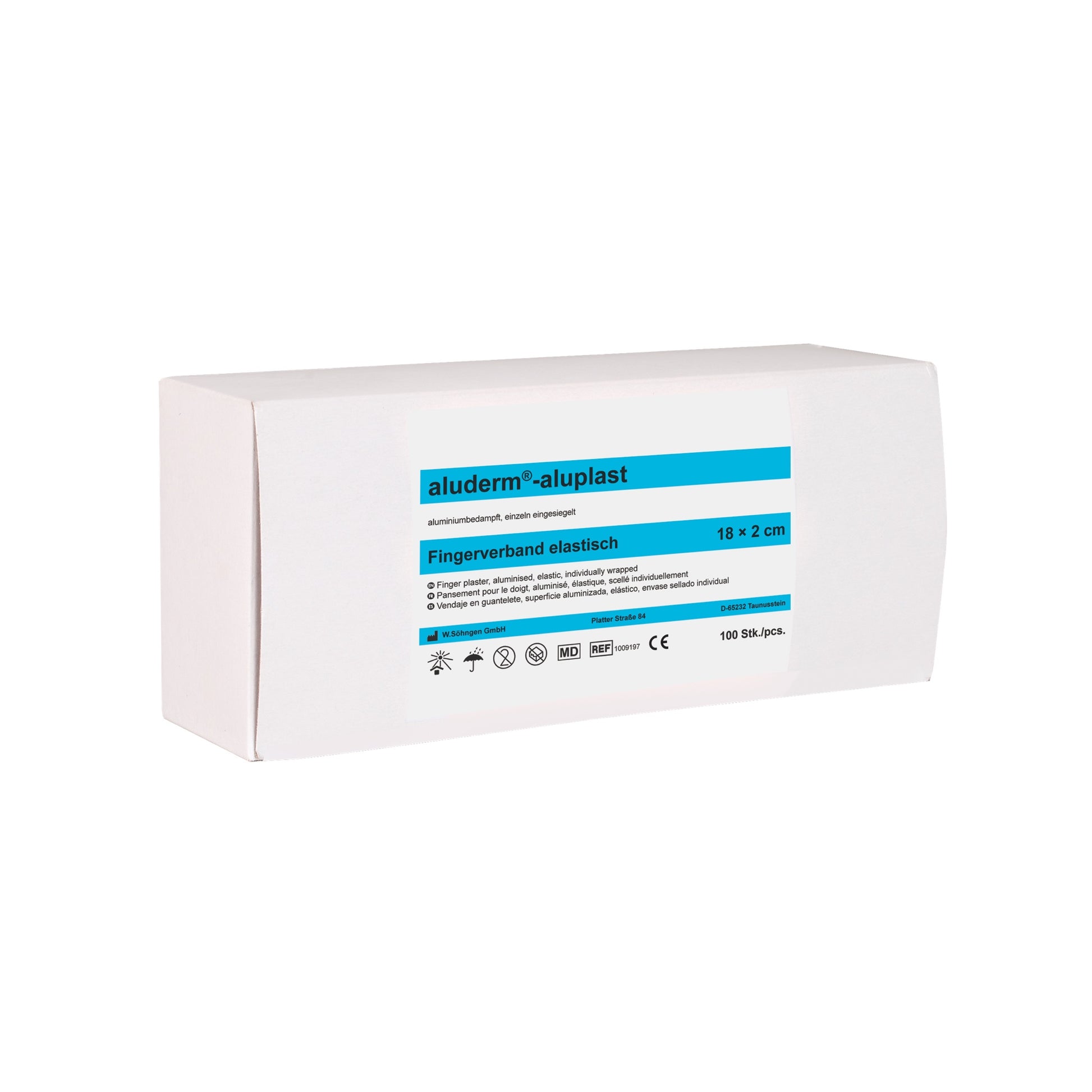 aluderm®-aluplast elastisch Fingerverband 18 x 2 cm 100 Stück