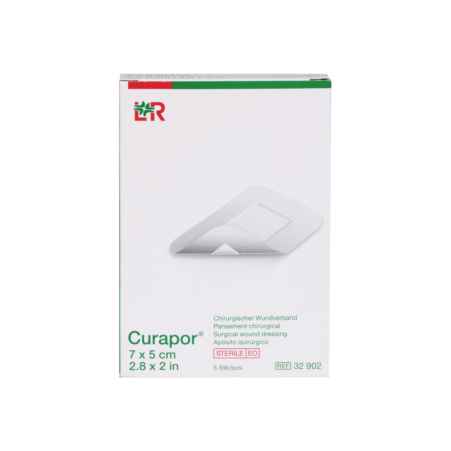 Sterilverband á 5 Stück 70 x 50 mm