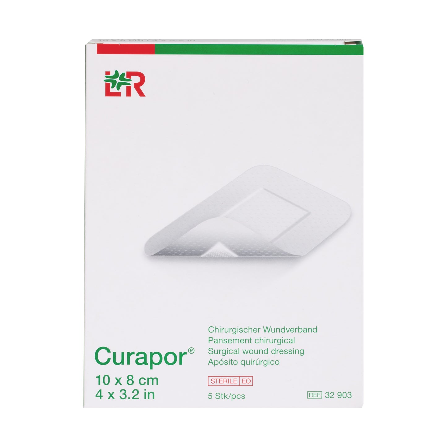 Sterilverband á 5 Stück 100 x 80 mm