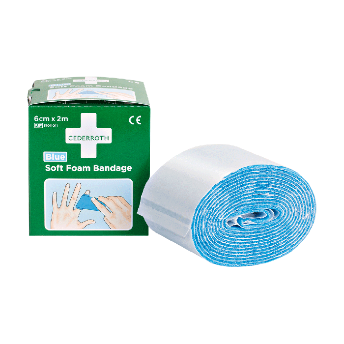 Cederroth Soft Foam Bandage Blue 2 m x 6 cn - Refill 51011011