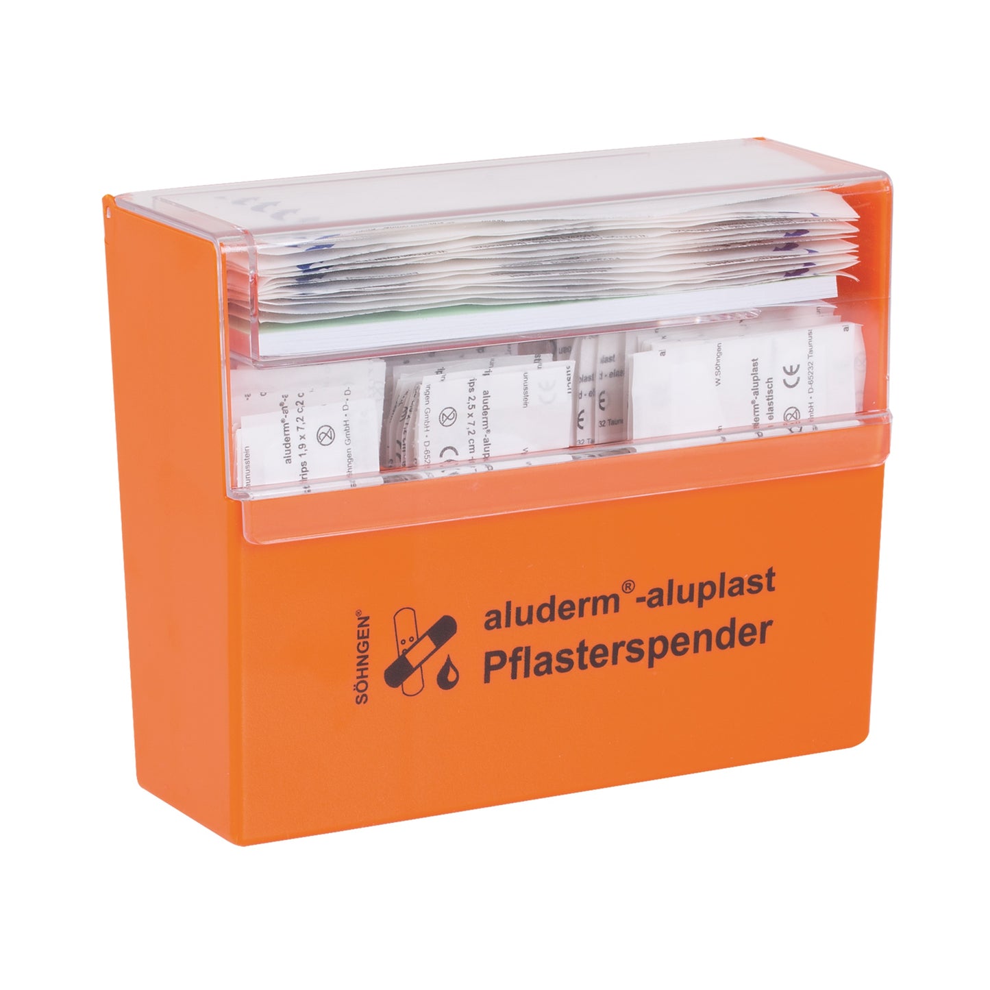 Pflasterspender aluderm®-aluplast gefüllt