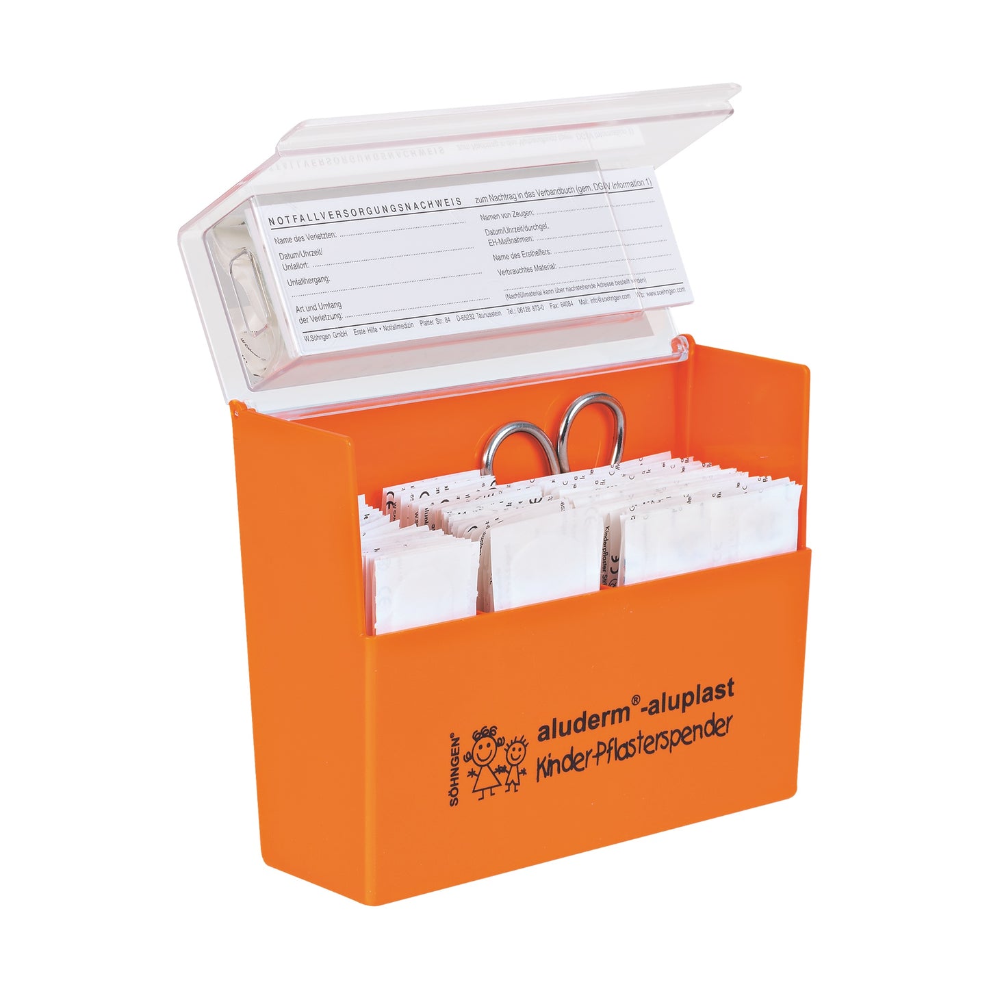 Pflasterspender Kinder aluderm®-aluplast gefüllt