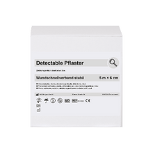Bandaj adeziv detectabil 5 m x 6 cm