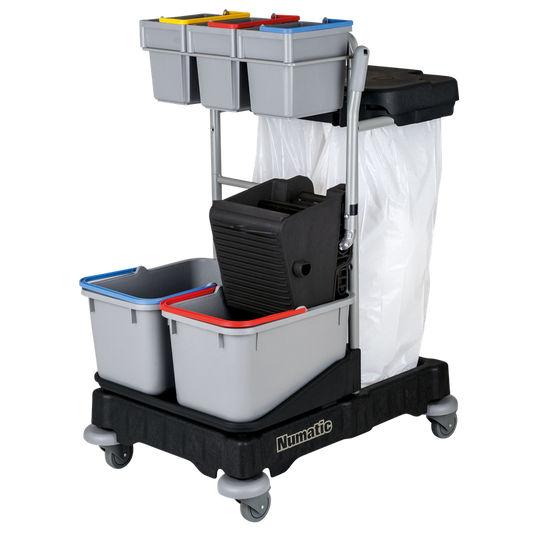 Cărucior de curățare Numatic ProCar 4G Black | Pachet (1 bucata)