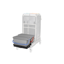 Numatic MMK 3, set cutie pentru mop negru - 2 x cutie pentru mop MoppMatic MK 3, bol pentru găleată | Pachet (1 bucata)