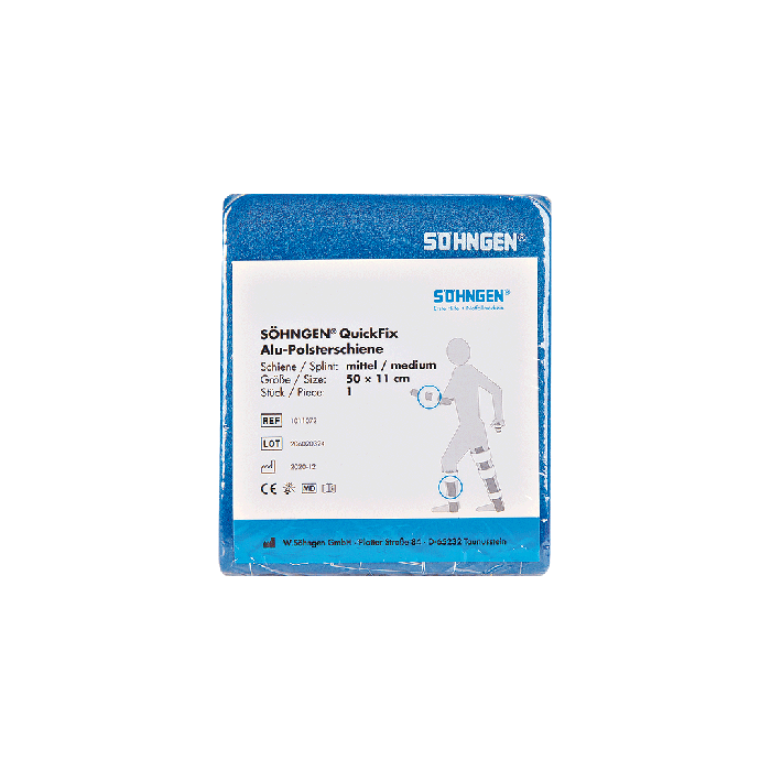 QuickFix-Alu-Polsterschiene klein 50 x 11 cm