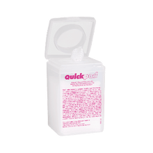 Distribuitor de tampoane cu alcool Quickpad, cu 150 de tampoane, cu suport