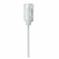 Capacul de dozare Arcora de 10 sau 20 ml pentru sticla de 1 L de la Arcora International GmbH este un capac de dozare din plastic transparent cu un tub lung, ideal pentru măsurarea precisă. Este livrat ca un singur pachet și este fotografiat pe un fundal alb.