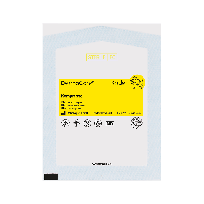 DermaCare® Kinder Kompresse 4 x 6 cm