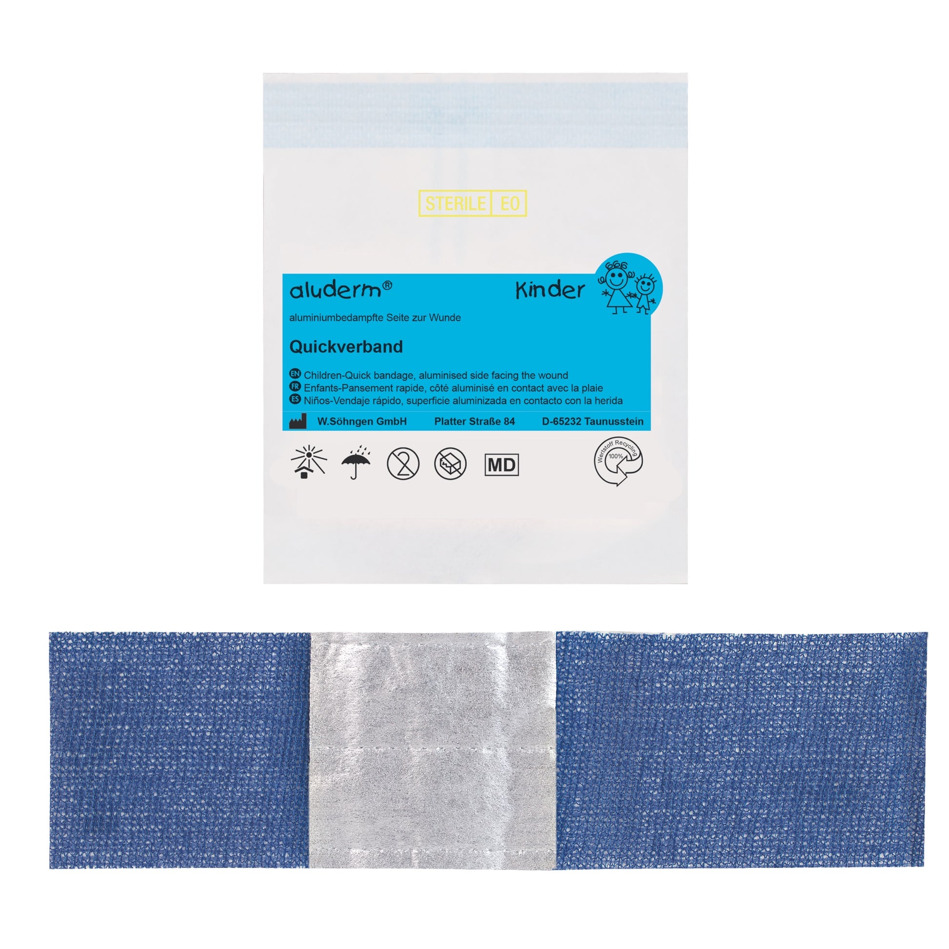 aluderm® Kinder-Quickverband groß