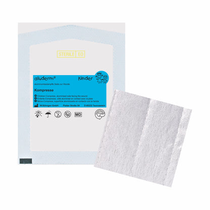 aluderm® Kinder Kompresse 6 x 6 cm
