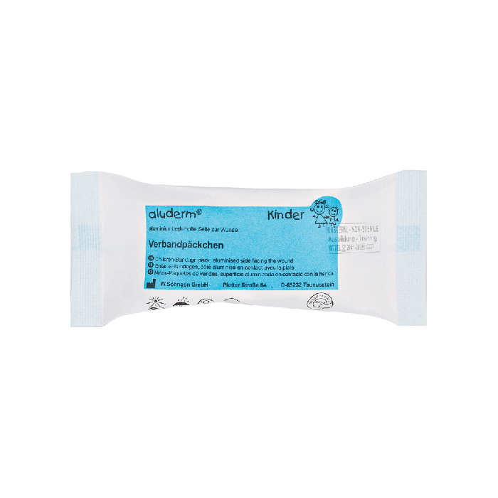 aluderm® KINDER Übungs-Verband päckchen mittel unsteril