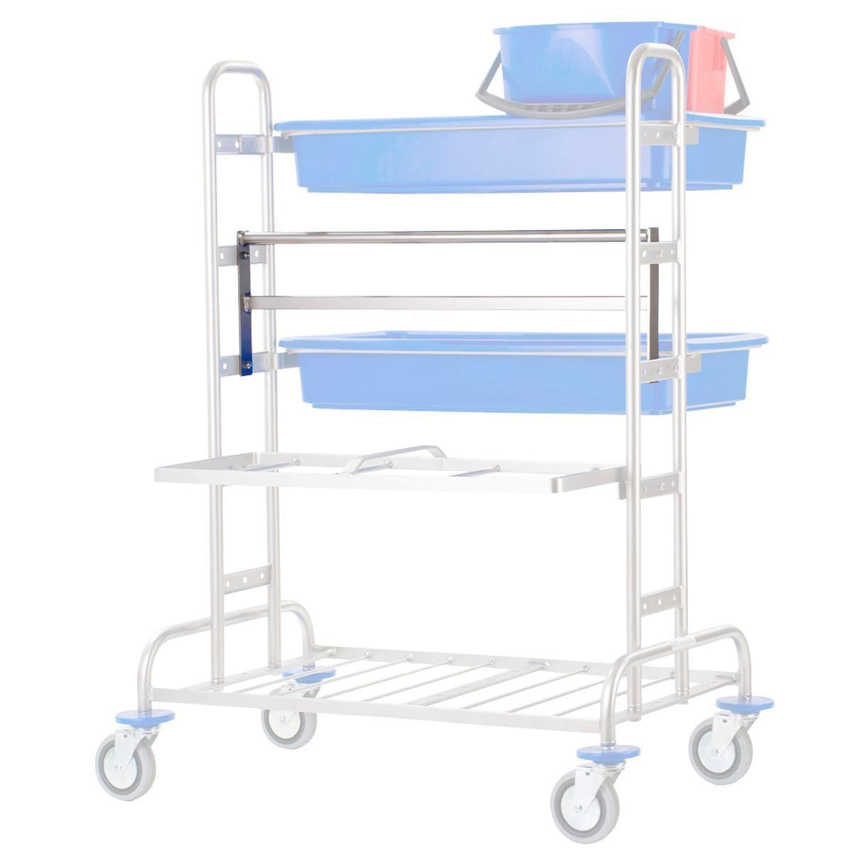 Suport de presare VERMOP II, cromat, 66x3x21 cm