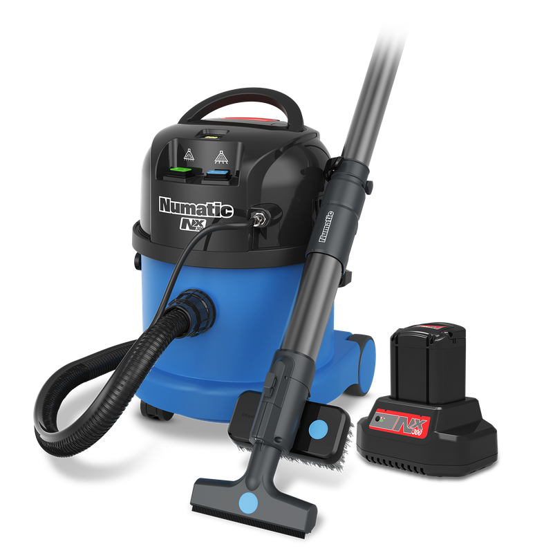 Dispozitiv de extracție cu pulverizare a bateriei Numatic CTB370NX/1 X-Tract, albastru, set accesorii CTX170 | Pachet (1 bucata)