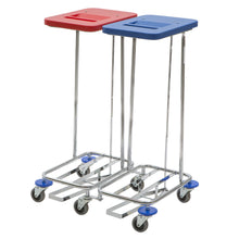 Colector dublu de rufe. cu pedala | 1 bucată