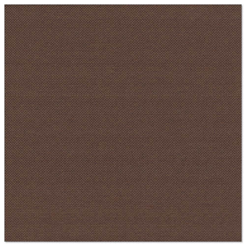 Prim-planul celor PAPSTAR 20 de șervețele „ROYAL Collection” (40x40 cm, 1/4-pliu) de la PAPSTAR GmbH arată un șervețel maro mediu simplu, cu o structură de țesătură uniformă - perfect pentru decorări elegante ale mesei fără modele vizibile.