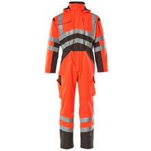 Combinație de iarnă MASCOT® Safara, roșu hi-vis/antracit închis