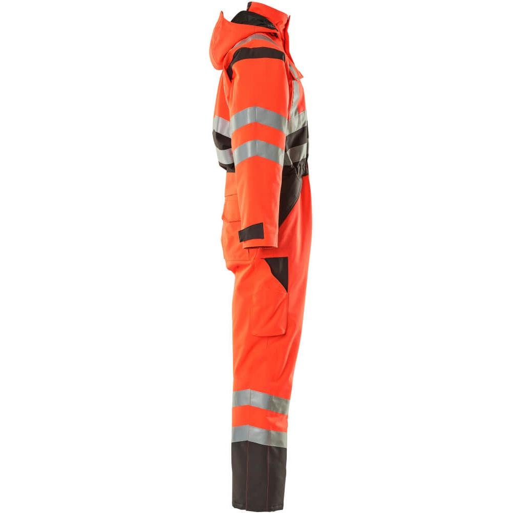 Combinație de iarnă MASCOT® Safara, roșu hi-vis/antracit închis