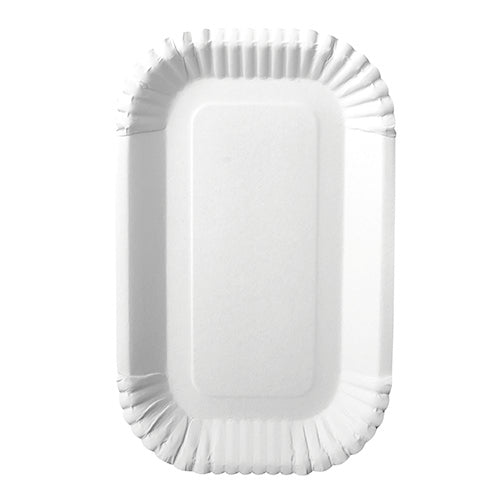 Cele PAPSTAR 100 de tăvi, carton „pure“ dreptunghiular alb de la PAPSTAR GmbH sunt tăvi dreptunghiulare albe din carton cu margine ondulată, perfect pentru nevoile de gastronomie și o alegere ecologică.