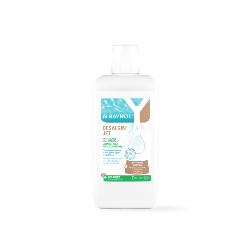 BAYROL Desalgin® JET Concentrat de algicid de încredere împotriva tuturor tipurilor de alge