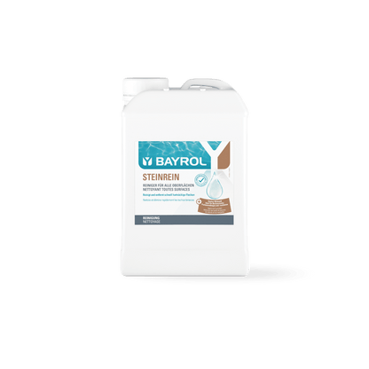 Concentrat BAYROL Steinrein® Cu un agent eficient de îndepărtare a murdăriei, delicat cu materialele