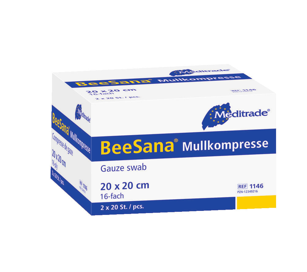Compresa de tifon BeeSana®, fara RöKo, sterila