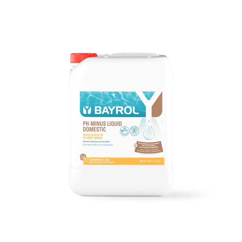 BAYROL pH-Minus Liquid Domestic 14,9% concentrat pentru scăderea valorii pH-ului