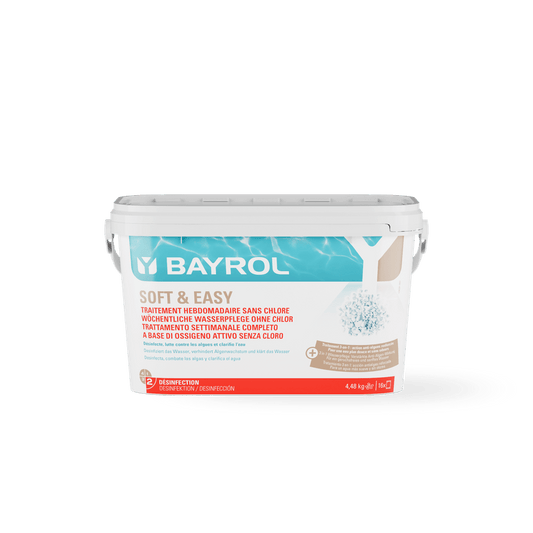 BAYROL Soft & Easy alternativă fără clor pentru îngrijirea apei