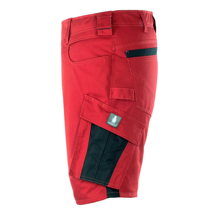 Pantaloni scurți MASCOT® Stuttgart, roșu/negru