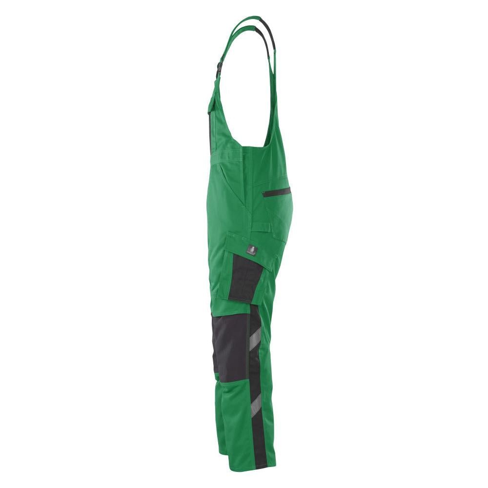 Salopeta MASCOT® Leipzig, verde/negru