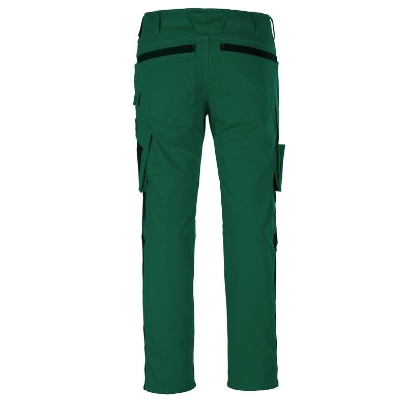 Pantaloni MASCOT® Dortmund, verde/negru