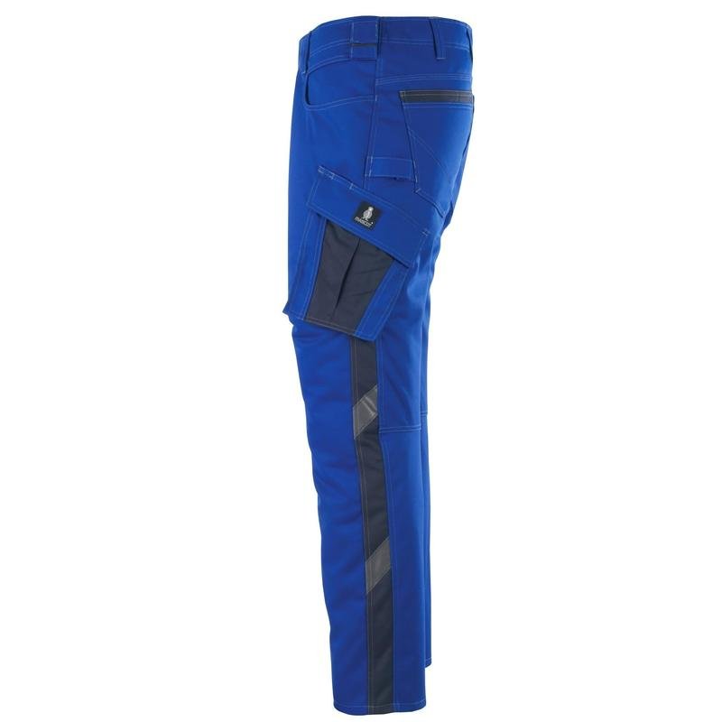 Pantaloni MASCOT® Dortmund, albastru porumb/albastru negru