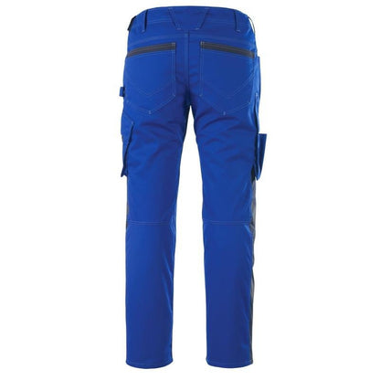 Pantaloni MASCOT® Dortmund, albastru porumb/albastru negru