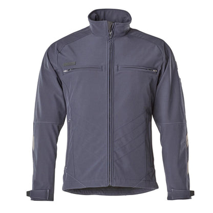 Jachetă MASCOT® Dresden Soft Shell, negru-albastru