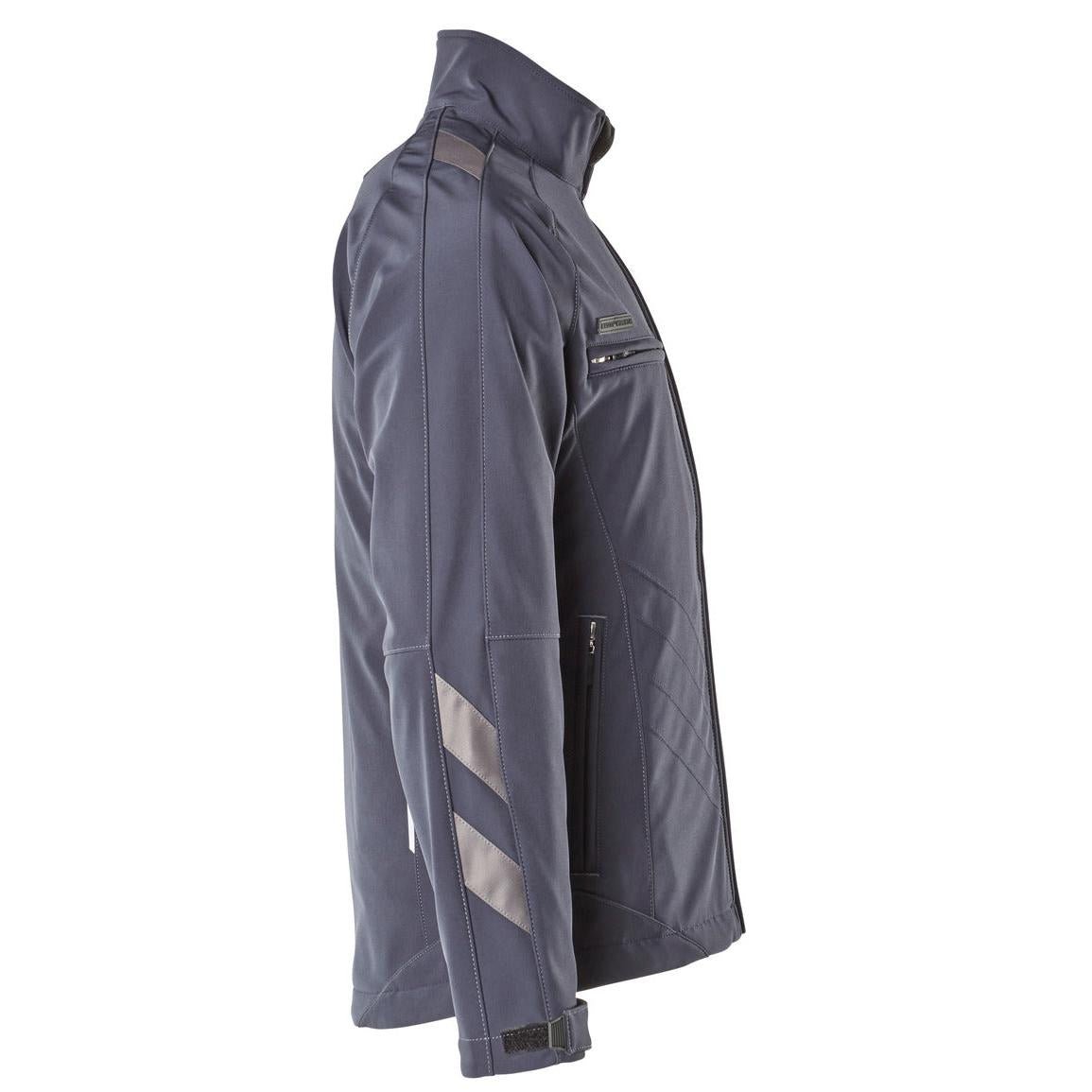 Jachetă MASCOT® Dresden Soft Shell, negru-albastru