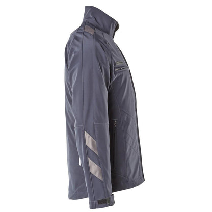 Jachetă MASCOT® Dresden Soft Shell, negru-albastru