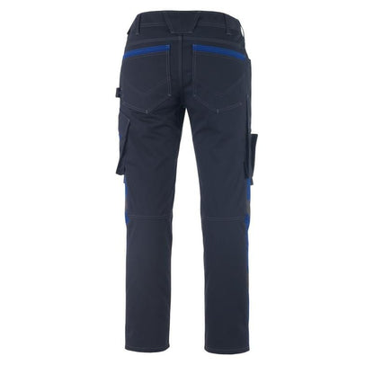 Pantaloni MASCOT® Erlangen, negru albastru/albastru porumb